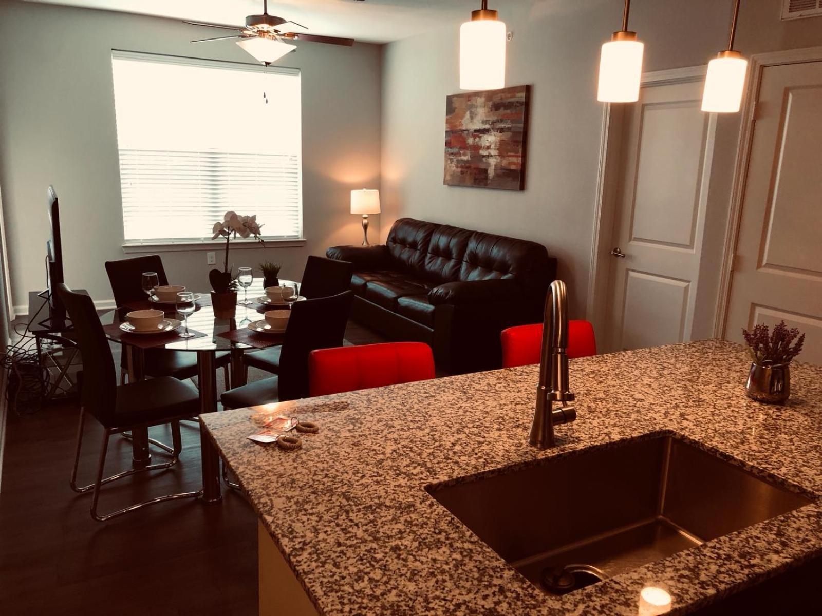 Spacious Furnished Resort Style Apartments Tomball Rom bilde